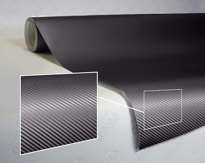 VViViD Craft 3D Carbon Fibre Textured Vinyl Sheet 1ft x 5ft