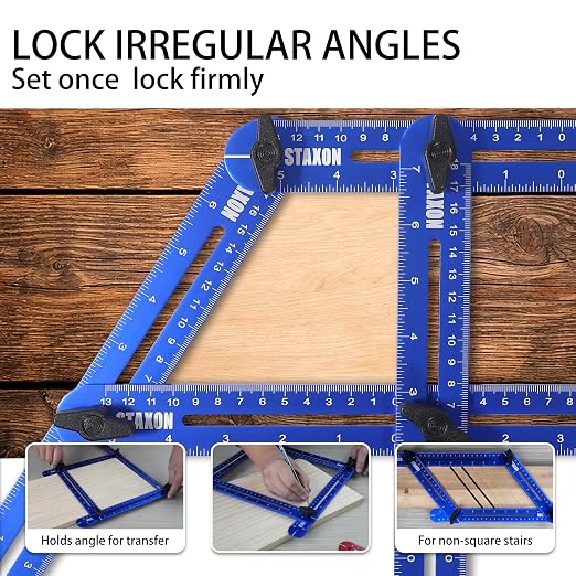 Stair Tread Template Tool – Stair Tread Gauge, Stair Tools