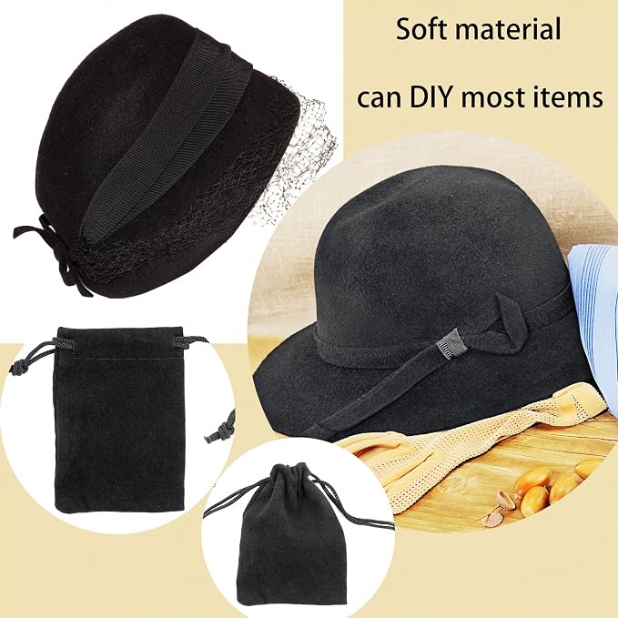 Bernese 6PCS Self Adhesive Felt Sheet, Felt Sheets