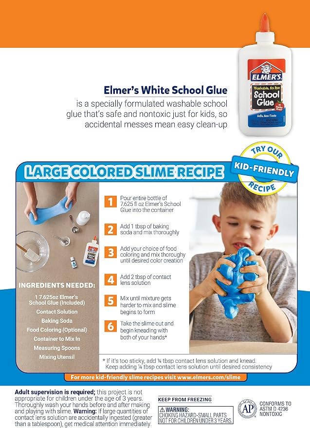 Elmer's Liquid School Glue, 7.625 Ounces