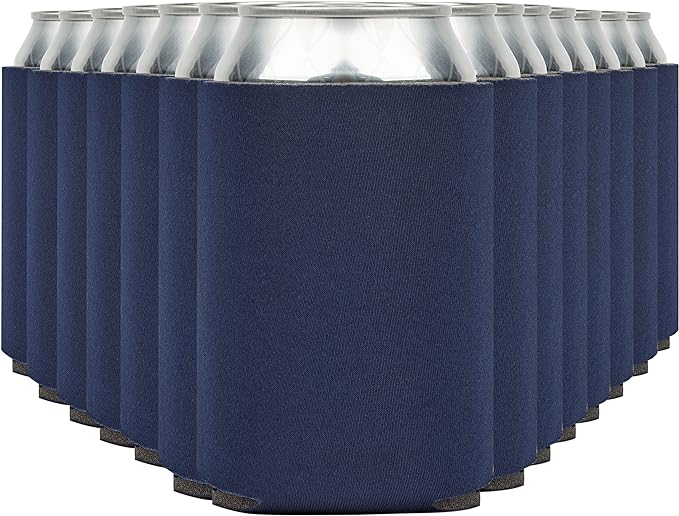 Blank Beer Can Cooler Sleeves Soft Insulated Beer Can Coolies