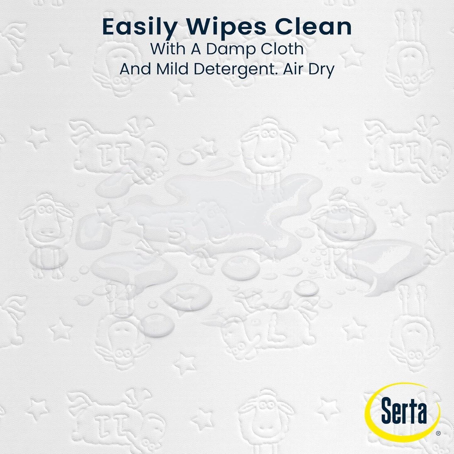 Serta Foam Contoured Changing Pad with Waterproof Cover