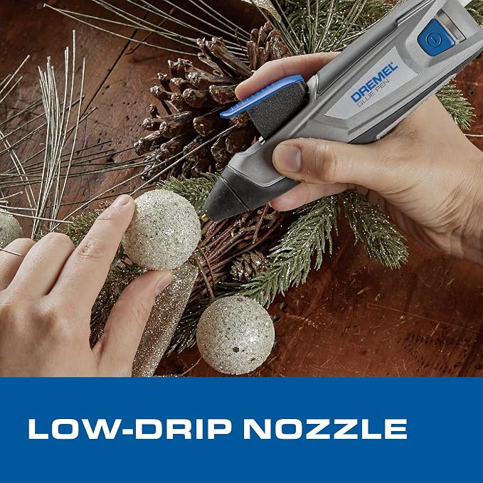 Dremel HSGP-01 4V Cordless USB Rechargeable Hot Glue Pen Glue Gun, Fast