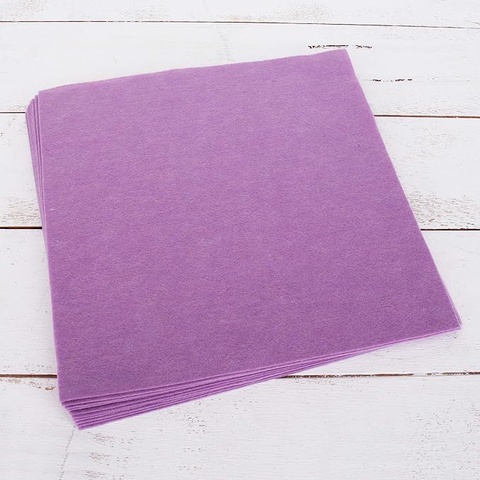 Threadart Lavender Premium Felt Sheets