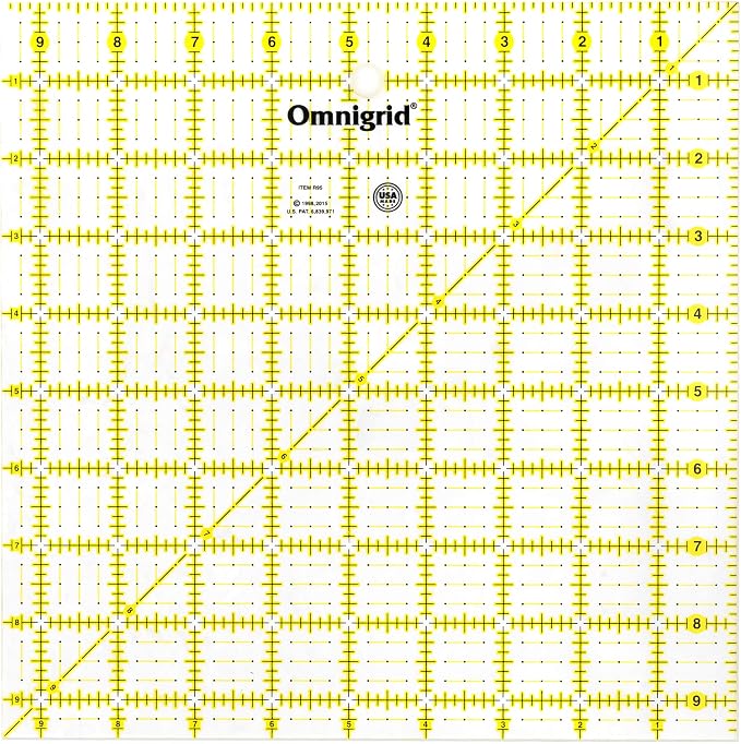 Omnigrid R45125S 12-1/2-Inch Square Value Pack, 4-Count | By Omnigrid, Sewing