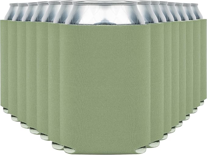Blank Beer Can Coolers Sleeves Soft Insulated Beer Can Coolies