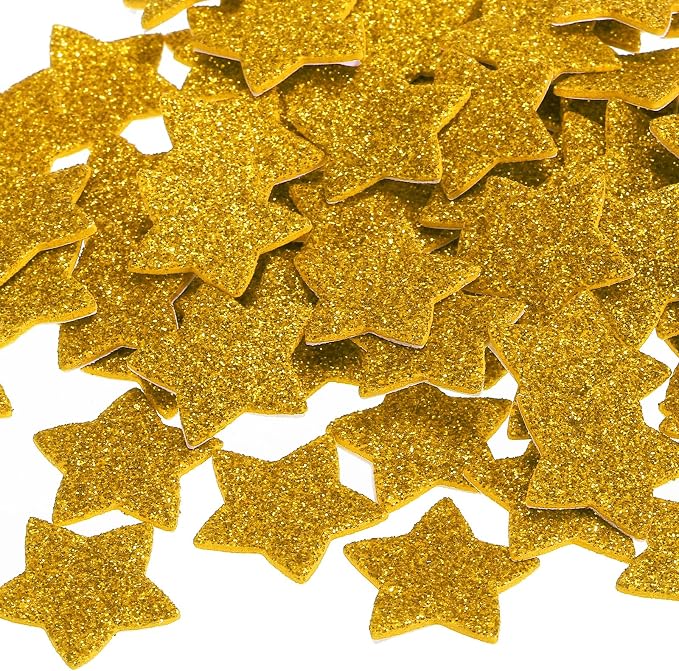 PATIKIL 1"x1" Star Foam Stickers
