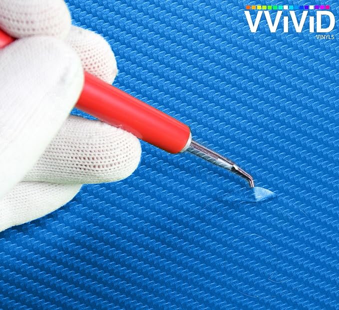 VViViD Craft 3D Carbon Fiber Textured Vinyl Sheet 1ft x 5ft