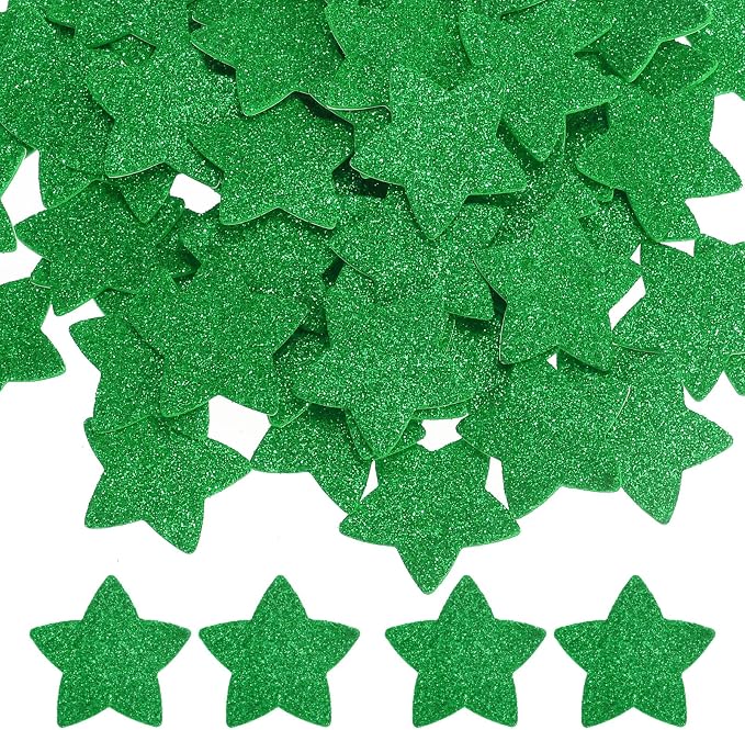 PATIKIL 1.4"x1.4" Star Foam Stickers