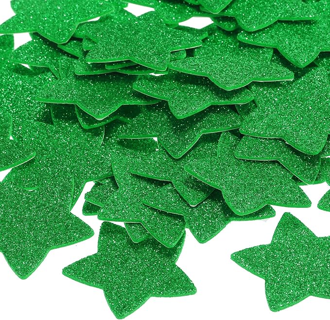 PATIKIL 1.8"x1.8" Star Foam Stickers