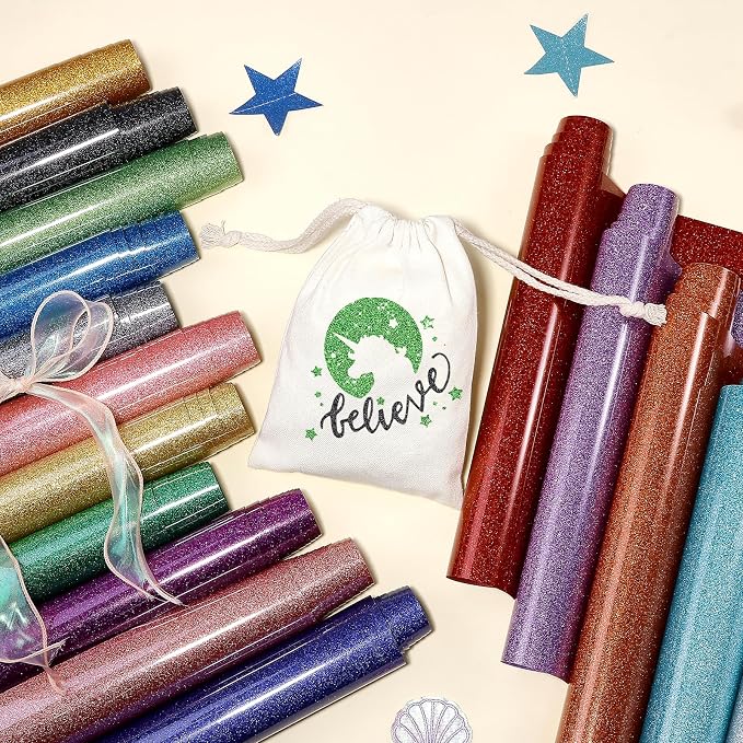 Tintnut Dark Green Heat Transfer Vinyl Roll, easy cut & weed, stretch washable