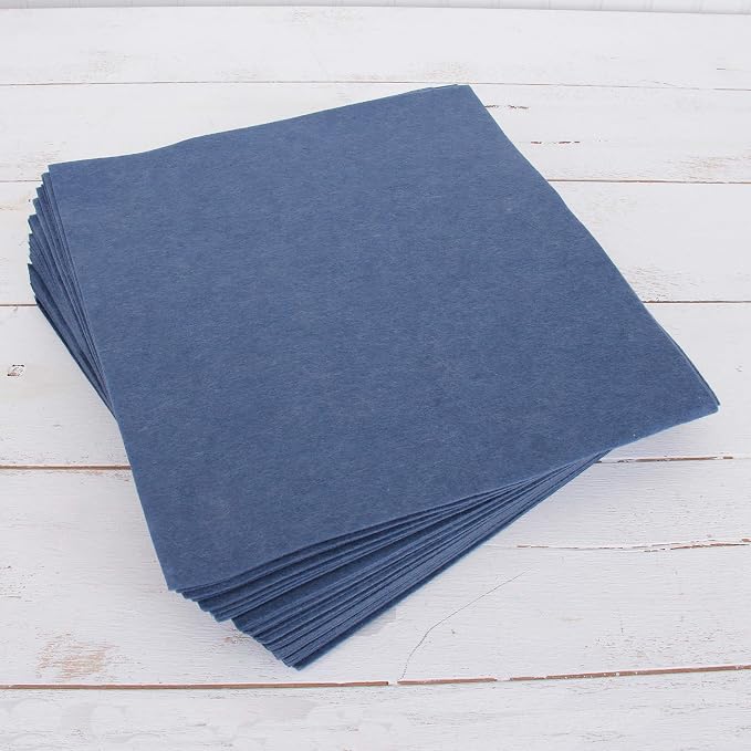 Threadart Navy Premium Felt Sheets
