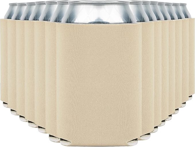 Blank Beer Can Cooler Sleeves Soft Insulated Beer Can Coolies