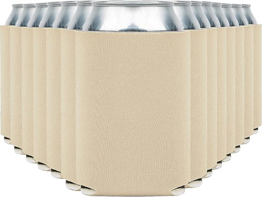 Blank Beer Can Cooler Sleeves Soft Insulated Beer Can Coolies