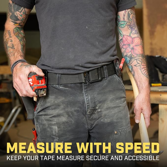 Holstery TapeMaster | Clip-On Tape Measure Holder