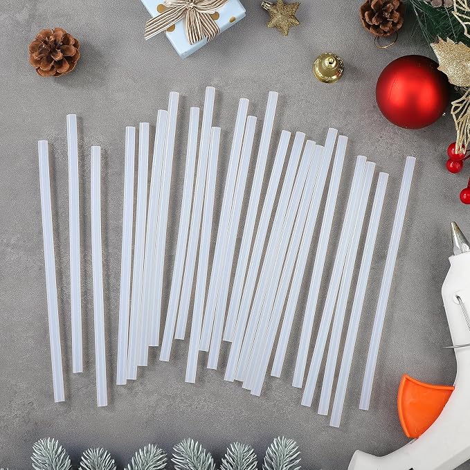 Glow in the Dark Glue Sticks, 0.27"x8" Bulk Glue Sticks