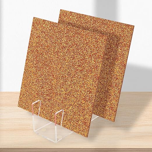 Glitter Acrylic Sheets 12 x 12 inch 1/8" Thick