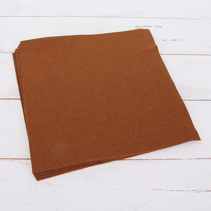 Threadart Brown Premium Felt Sheets
