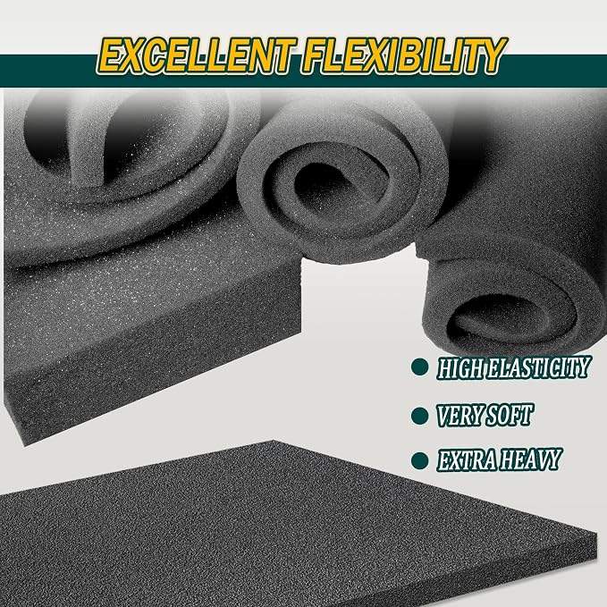 Polyethylene Foam Pads for Packing Foam Sheets Black Cuttable High Density