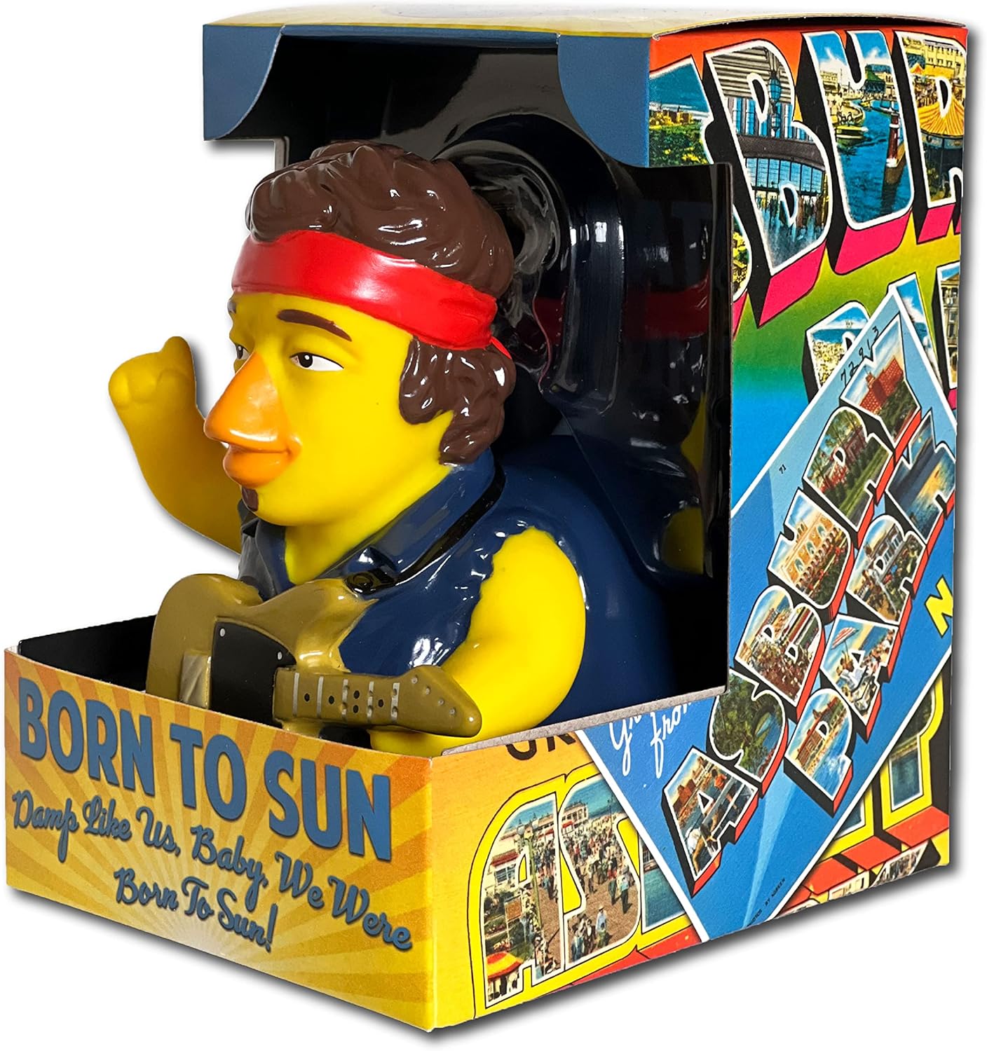 CelebriDucks - Born to Sun - Floating Rubber Ducks - Collectible Bath Toy Gift for Kids & Adults of All Ages