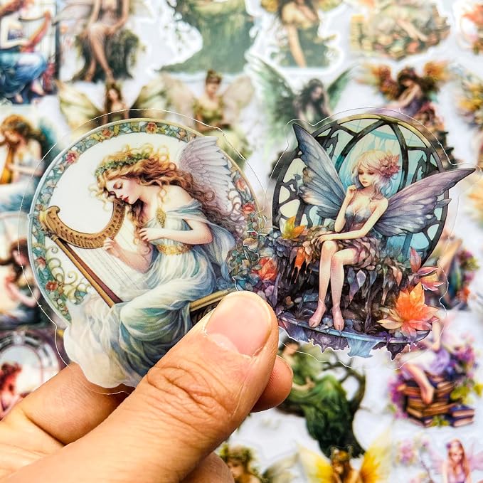 Yoksas Fantasy Butterfly Fairy Scrapbook Stickers