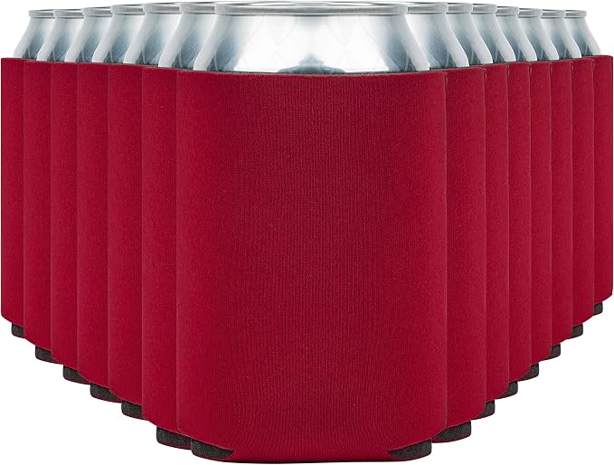 Blank Beer Can Coolers Sleeves Soft Insulated Beer Can Coolies