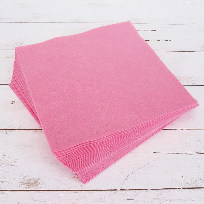 Threadart Pink Premium Felt Sheets