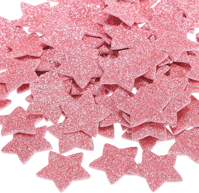 PATIKIL 1"x1" Star Foam Stickers
