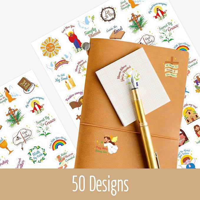 1000 PCS Bible Verse Stickers