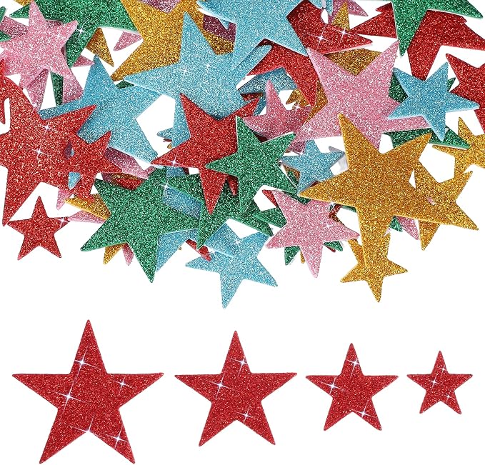 PATIKIL Star Foam Stickers