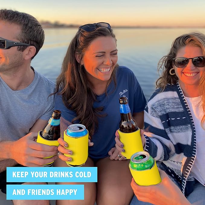 Blank Beer Can Coolers Sleeves Soft Insulated Beer Can Cooler Sleeves