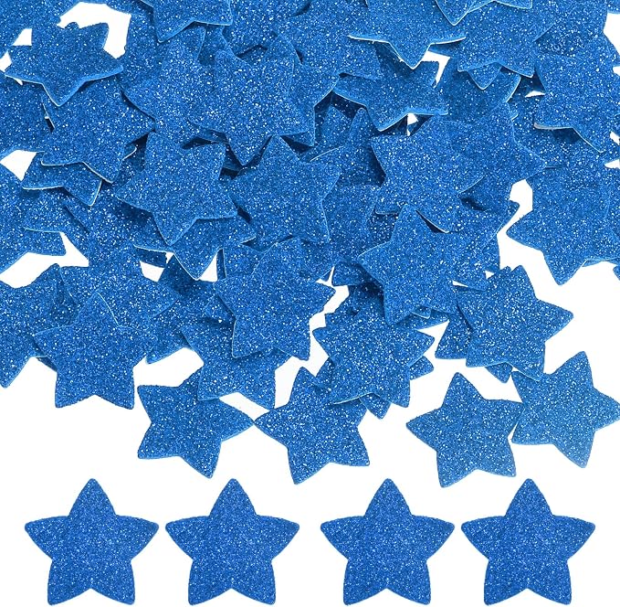 PATIKIL 1"x1" Star Foam Stickers