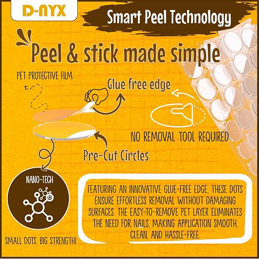 Double Sided Tape Sticky Dot Stickers 280, 550 or 700 Pack Removable Putty No