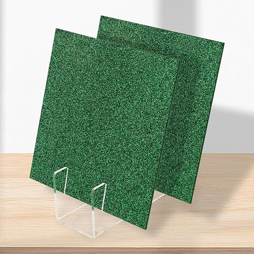 2 PCS 10 x 10 inch Glitter Colored Plexiglass Acrylic Sheets