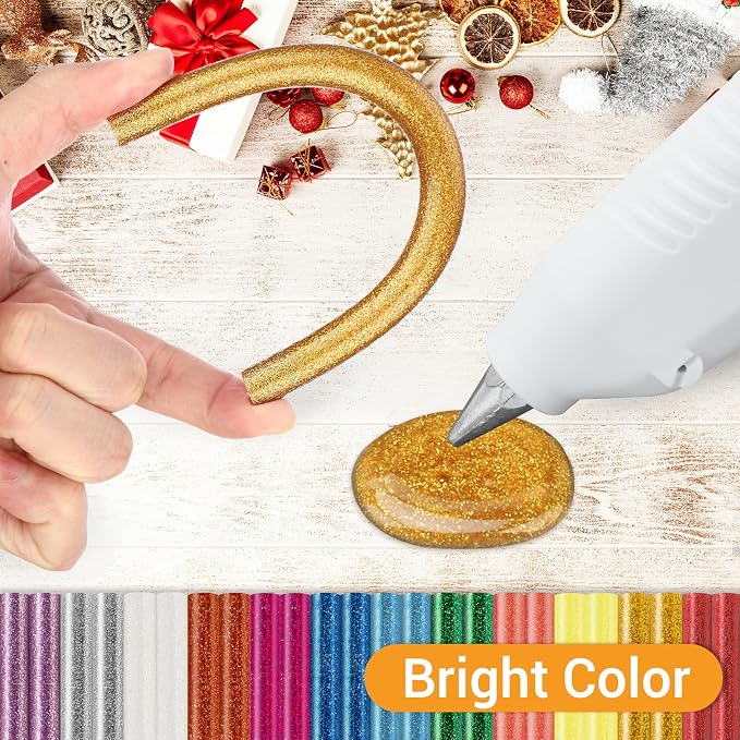 Manarty Colored Hot Glue Sticks, Glue Sticks