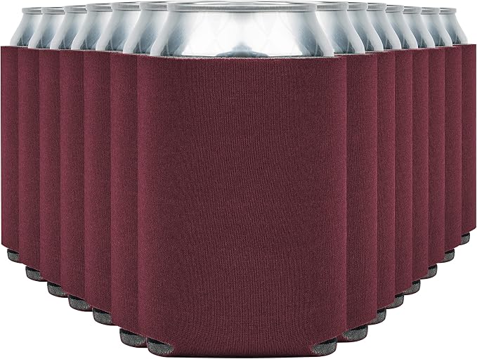Blank Beer Can Coolers Sleeves Soft Insulated Beer Can Cooler Sleeves