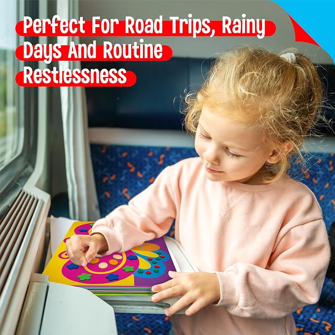 SpriteGru Foam Sticker Art Activity, 20 Animals