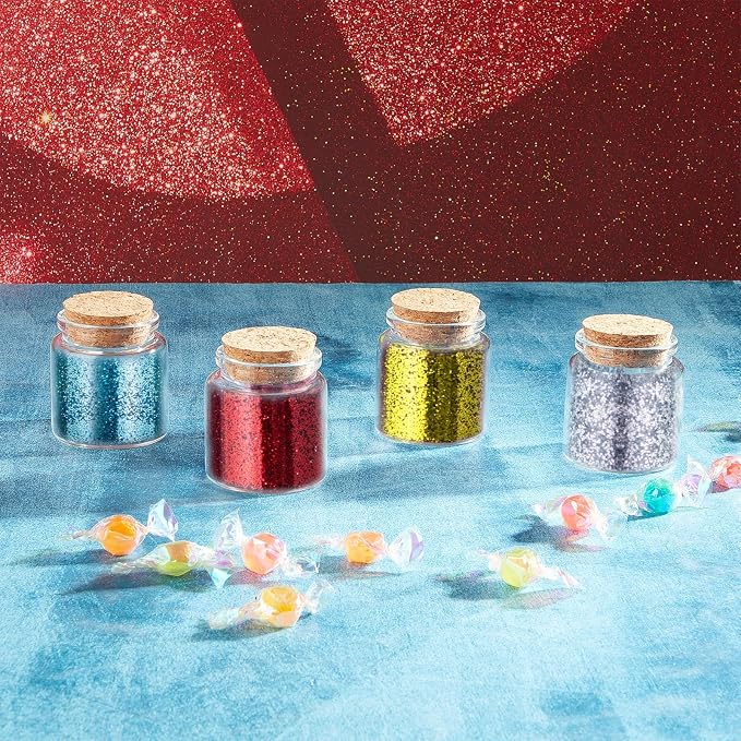 Patelai 48 Pcs Small Glass Jars
