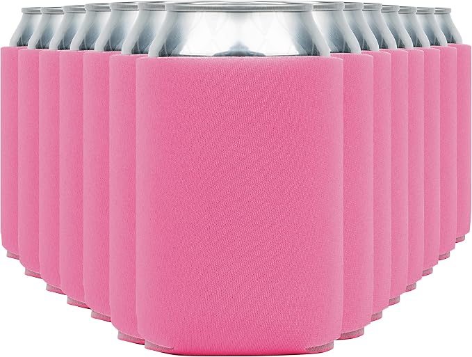 Blank Beer Can Coolers Sleeves Soft Insulated Beer Can Coolies