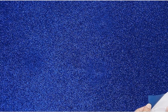 Allgala Jumbo Self-Adhesive Glitter EVA Foam Sheets 10 Pack 16x24 inch Paper