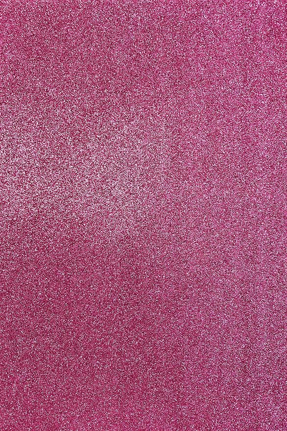 Allgala 12 Pack Glitter EVA Foam Paper 8 x 12 inch Sheets-Fuchsia-Perfect