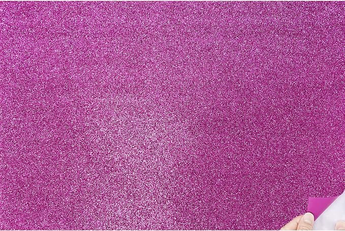 allgala Jumbo Self-Adhesive Glitter EVA Foam Sheets Paper Sheets