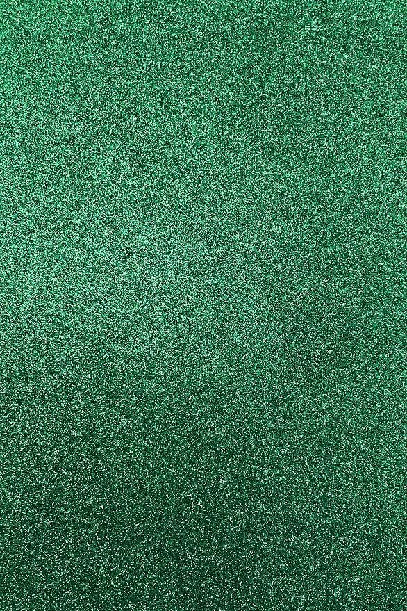 Allgala 12 Pack Glitter EVA Foam Sheet Paper 8 x 12inch Sheets-Green