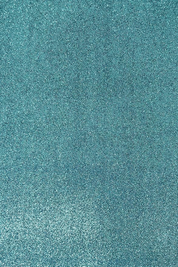 Allgala 12 Pack Glitter EVA Foam Paper 8 x 12inch Sheets-Turqouise-Perfect