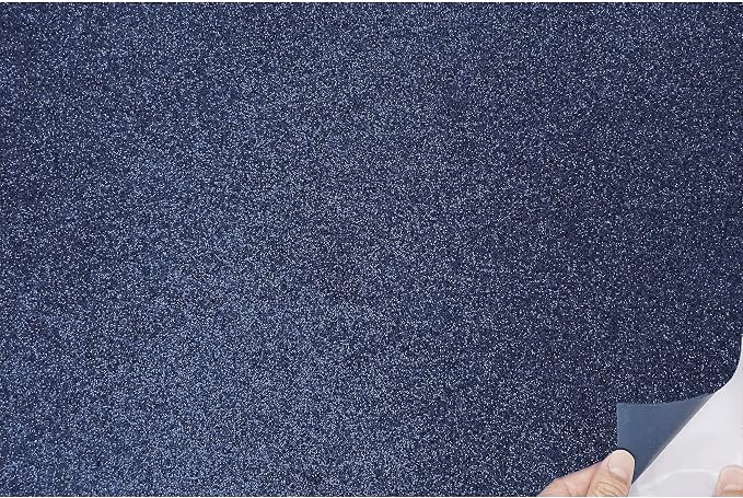 Allgala X-Large Self-Adhesive Glitter EVA Foam Sheets 12 Pack 12x16 inch Paper