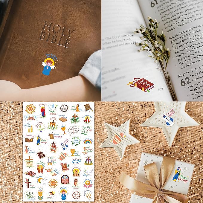 1000 PCS Bible Verse Stickers