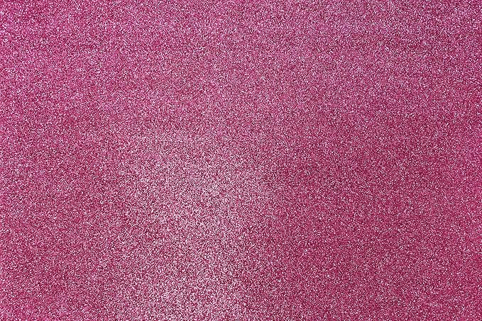 Allgala X-Large Glitter EVA Foam Sheets 12 Pack 12x16 inch Paper Sheets-Fuchsia