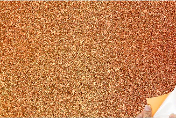 Allgala X-Large Self-Adhesive Glitter EVA Foam Sheets 12 Pack 12x16 inch Paper