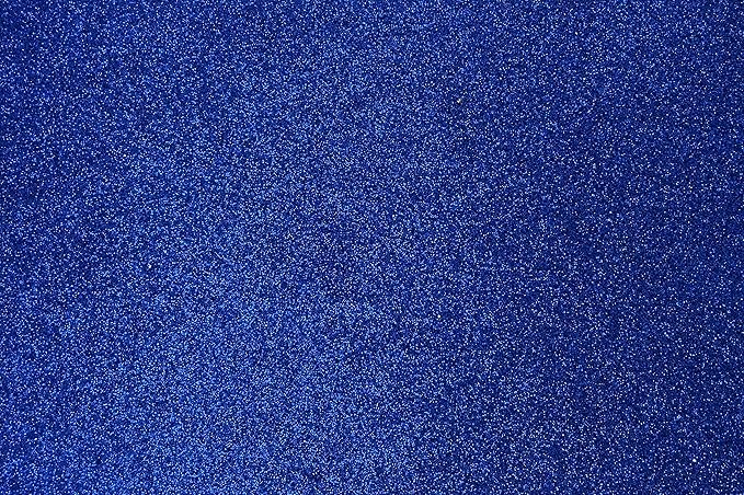 Allgala X-Large Glitter EVA Foam Sheets 12 Pack 12x16 inch Paper Sheets- Royal