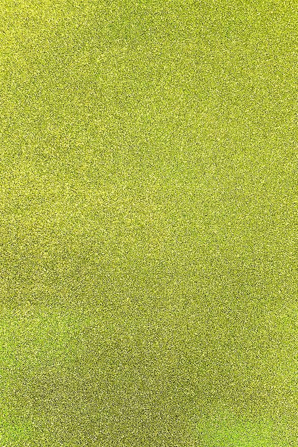 Allgala 12 Pack Glitter EVA Foam Paper 8 x 12inch Sheets-Lime-Perfect